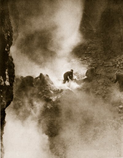 At the tomb of Tutankhamun, 1916 by Lord George Carnarvon